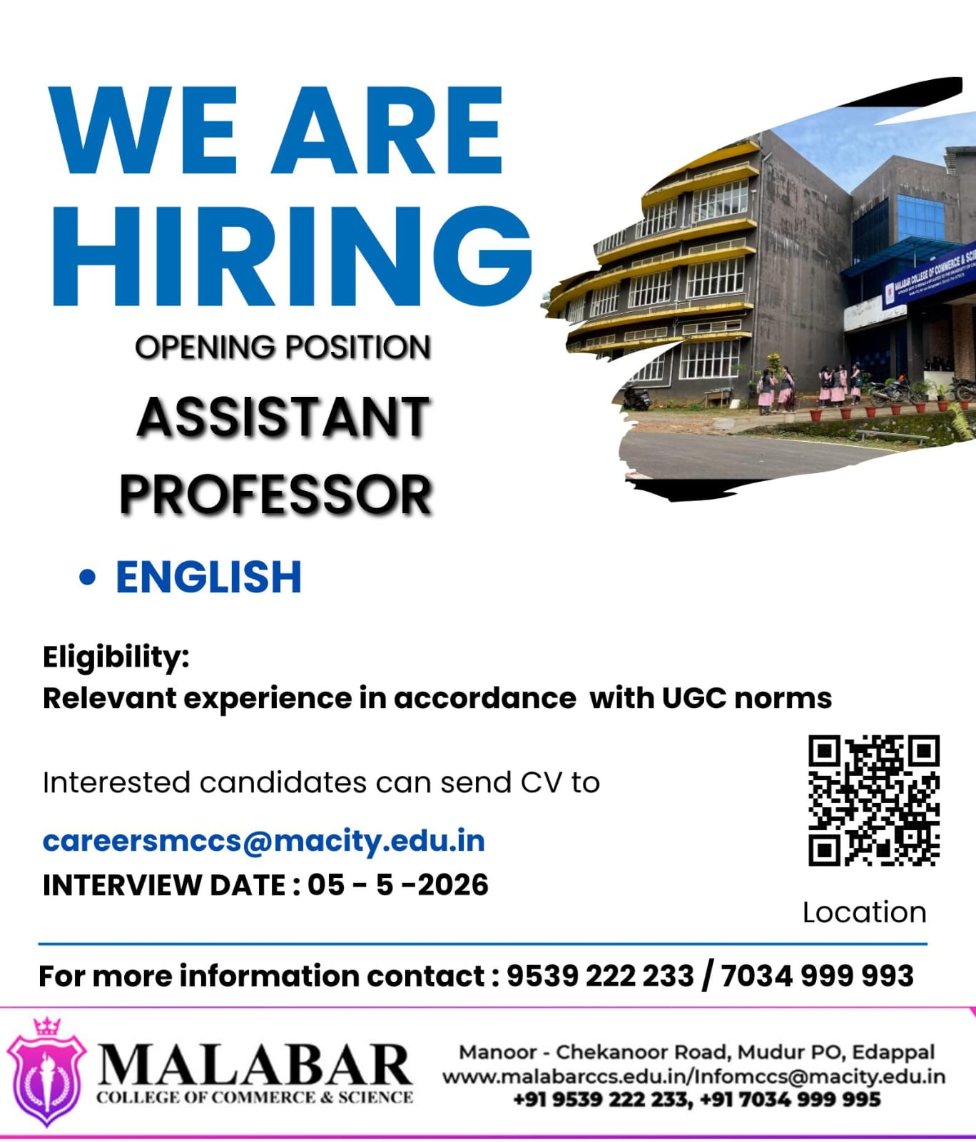Assistant Professor (Part time)